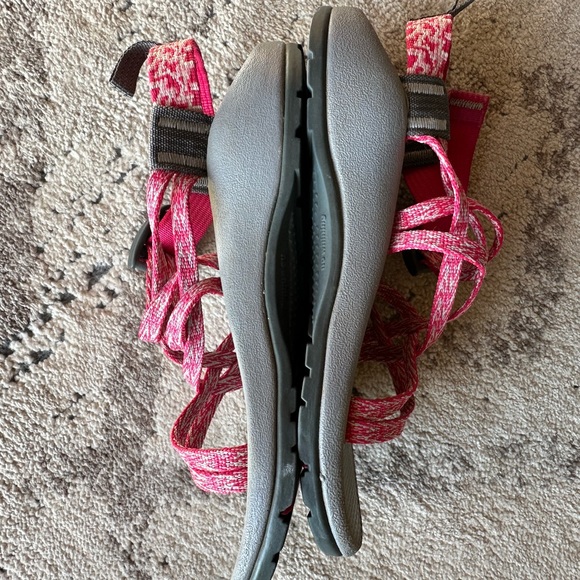 Chaco Girls Pink Sandals - Picture 3 of 6